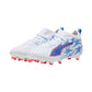 Ultra 6 Match Kidsuper X CP FG/AG JR - Puma White/Pink Lilac/Ducky Blue