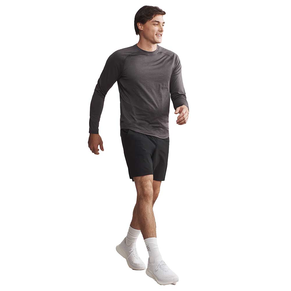 Men's Atmosphere Long Sleeve Tee - Asphalt Heather