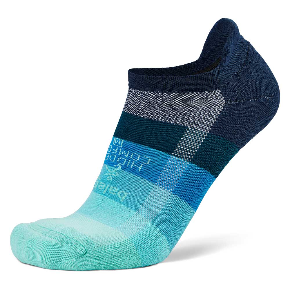 Hidden Comfort No Show Tab Sock - Legion Blue/Light Aqua