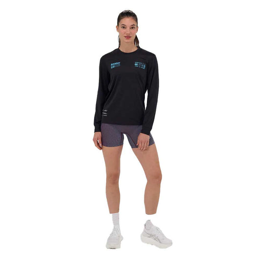NanoMesh Infographic Long Sleeve - Black