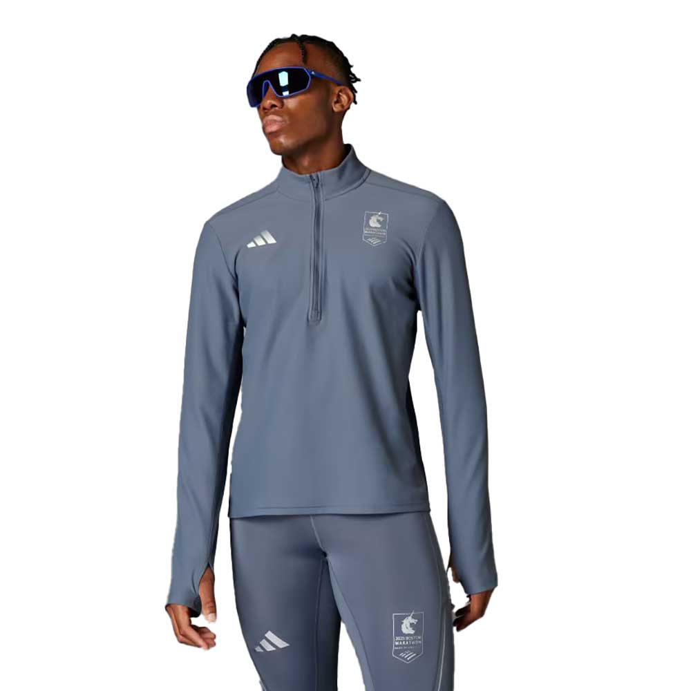Men's Boston Marathon 25 1/2 Zip Tee - Onix
