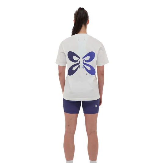 Butterfly Unisex Cotton Tee - White