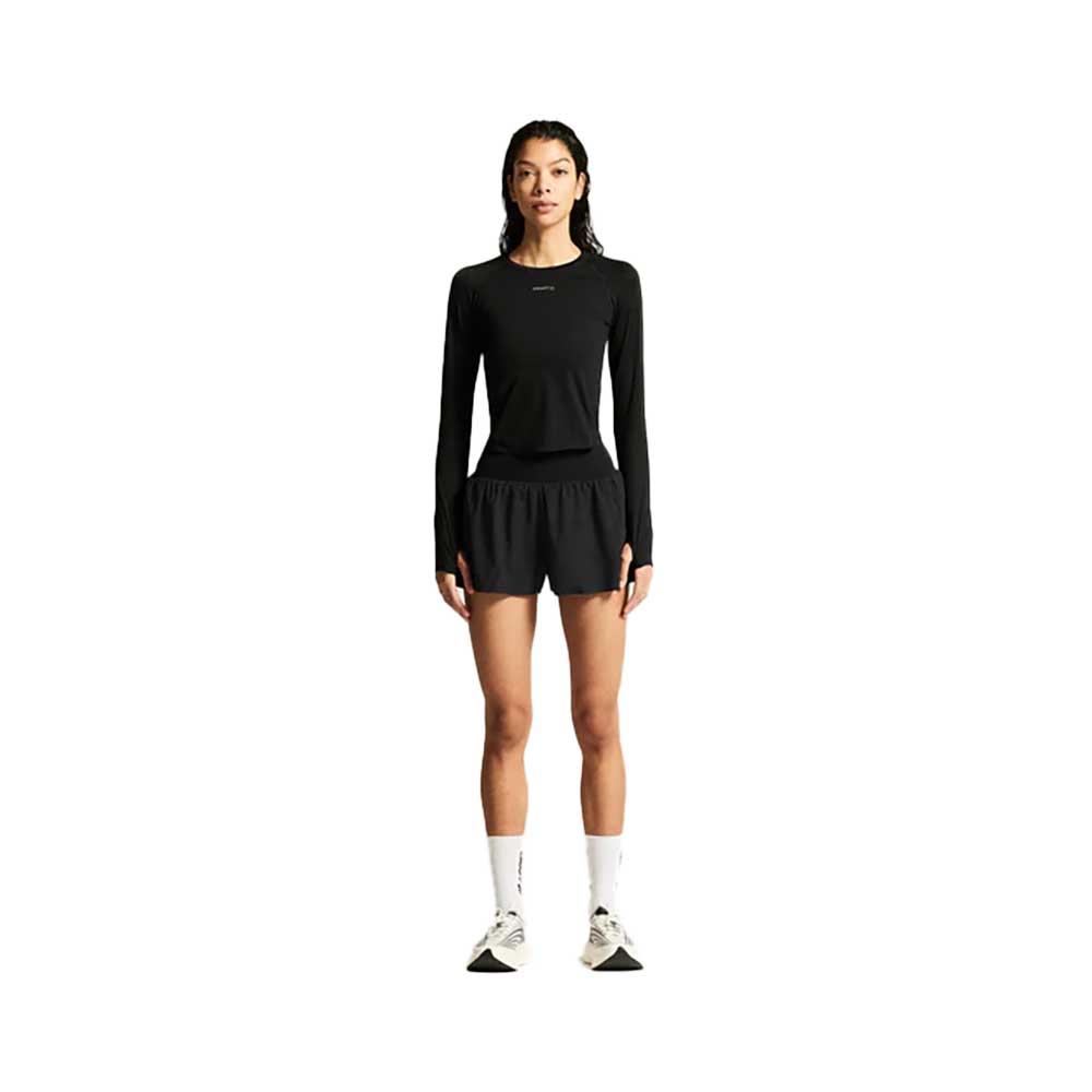 Women's Hypervent Wide Short - Black