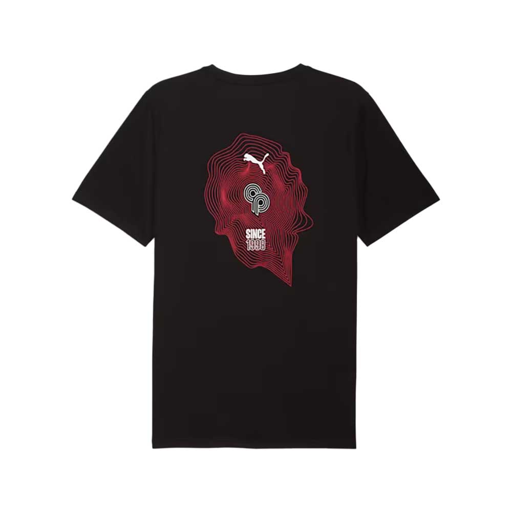 CP Never Stop Tee - Puma Black/Puma White/Fast Red