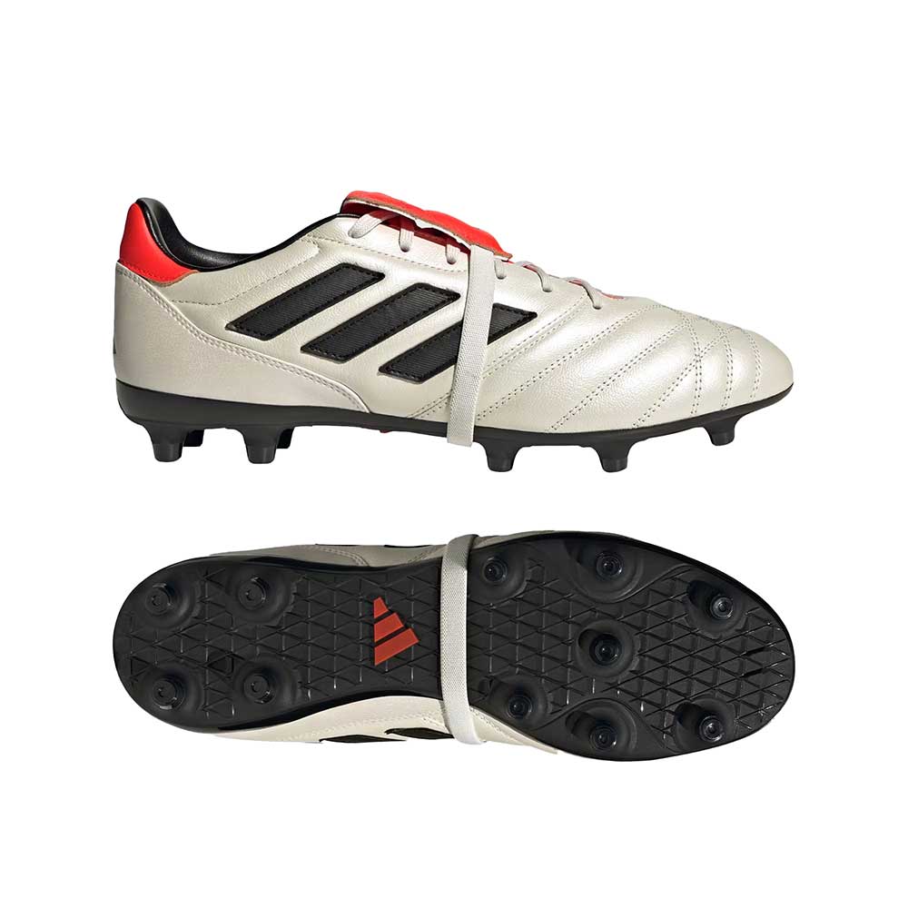 Men's Copa Gloro FG Soccer Shoe - Off White/Core Black / Solar Red - Regular (D)