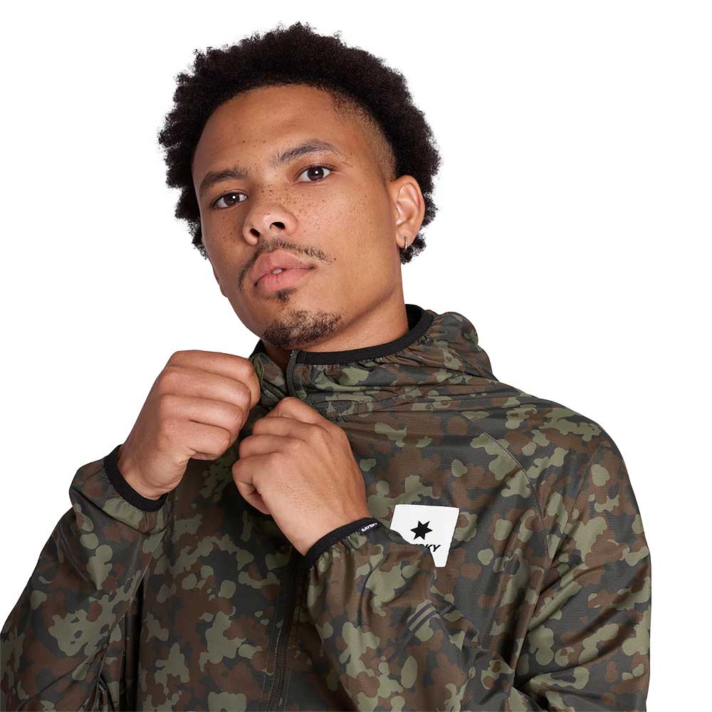 Men's Camo Pace Jacket - Brown AOP