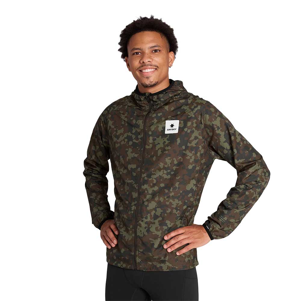 Men's Camo Pace Jacket - Brown AOP