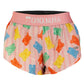 Women's Gummy Bears 1.5" Split Short - Gummy Bears