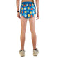 Men's Hawaiian 2" Draw String Split Shorts - Hawaiian Tropical
