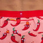 Men's Chase Pack Chilis 5" Drawstring Running Shorts - Chili Peppers