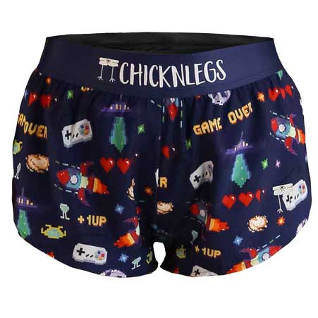 Women's Pixel Invasion 1.5" Split Shorts - Pixel Invasion