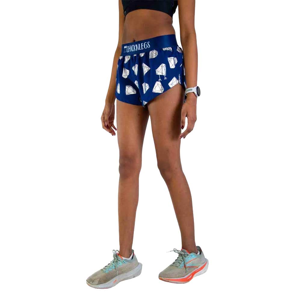 Women's Diamonds 1.5" Split Short - Diamonds