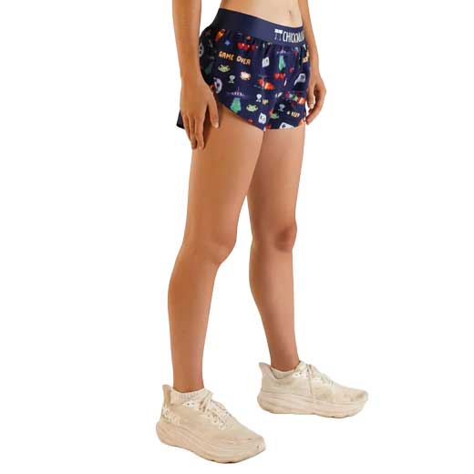 Women's Pixel Invasion 1.5" Split Shorts - Pixel Invasion