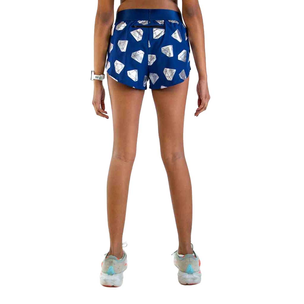 Women's Diamonds 1.5" Split Short - Diamonds