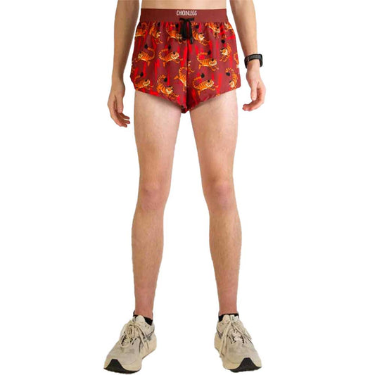 Men's Tigers 2" Draw String Split Shorts - Tigers