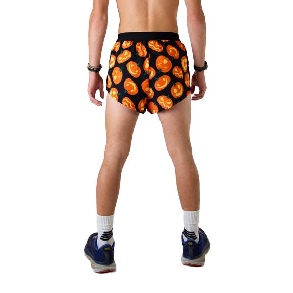 Men's Pumpkins 2" Split Short - Pumpkins