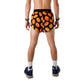 Men's Pumpkins 2" Split Short - Pumpkins