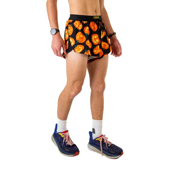 Men's Pumpkins 2" Split Short - Pumpkins