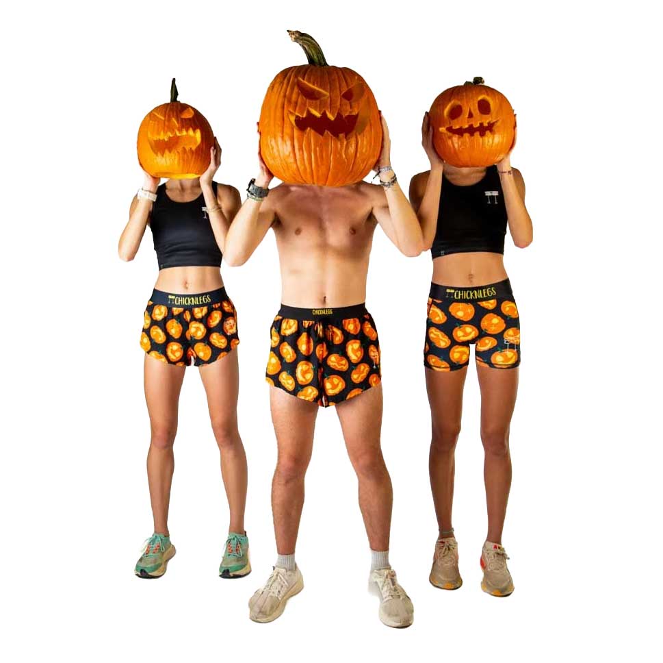 Women's Pumpkins 1.5" Split Short - Pumpkins