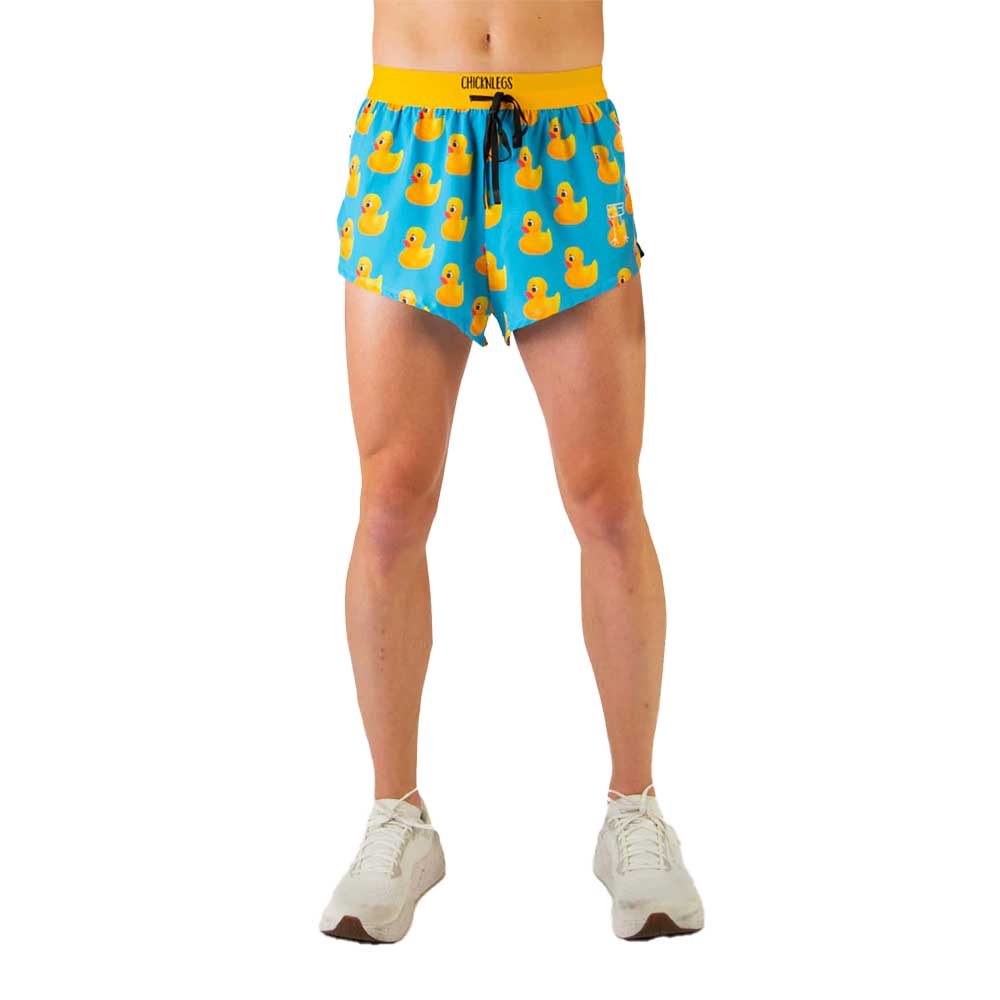 Men's Rubber Ducky 2" Drawstring Split Short - Rubber Ducky