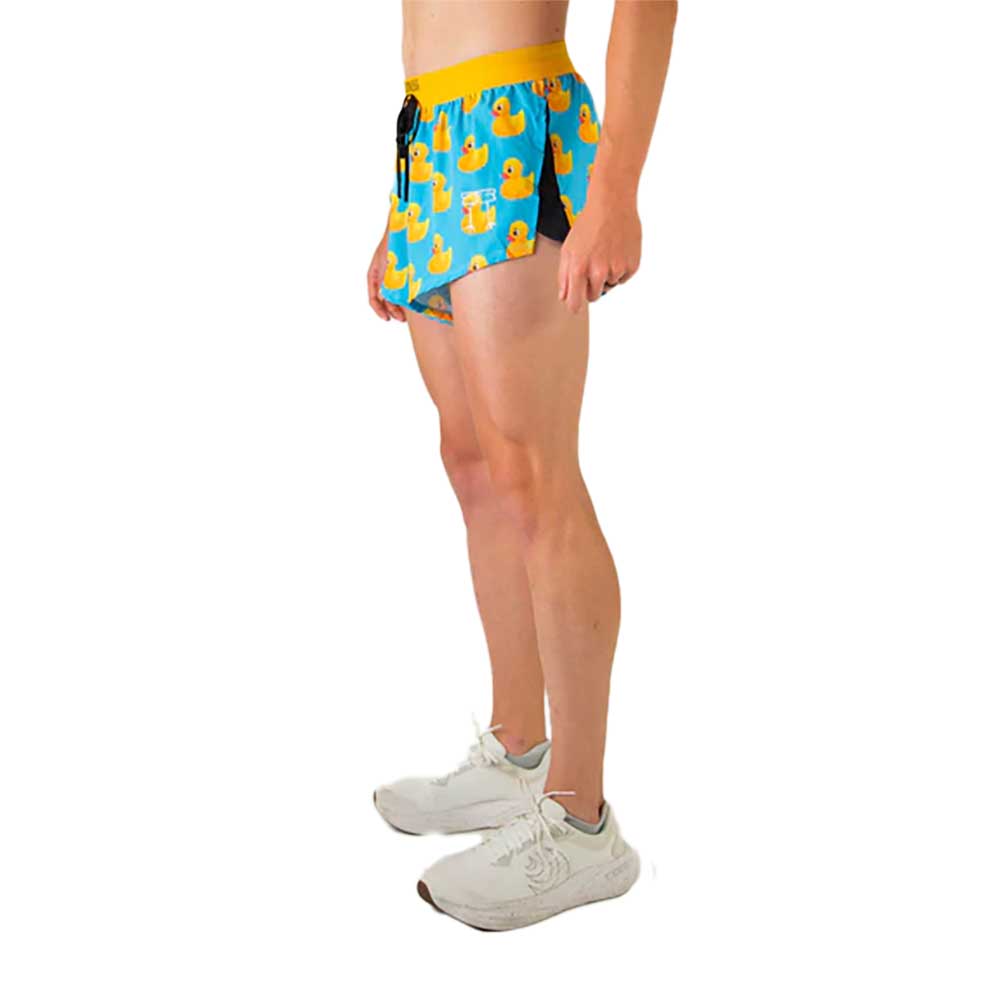 Men's Rubber Ducky 2" Drawstring Split Short - Rubber Ducky