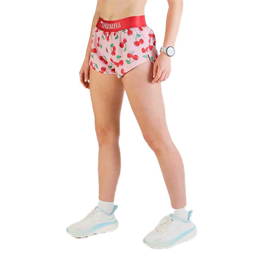 Women's Cherries 1.5" Split Shorts - Cherries