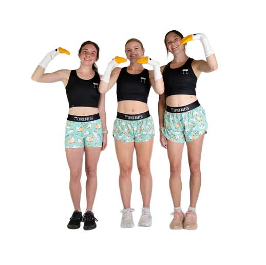 Women's Silly Goose 1.5" Split Shorts - Silly Goose