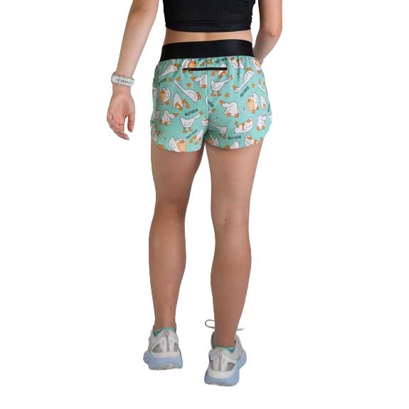 Women's Silly Goose 1.5" Split Shorts - Silly Goose