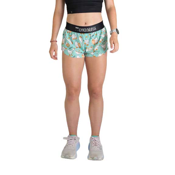 Women's Silly Goose 1.5" Split Shorts - Silly Goose