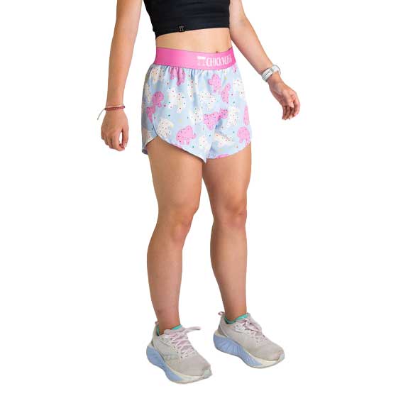 Women's Animal Cookies 4" Split Shorts - Animal Cookies