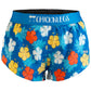 Women's Hawaiian 1.5" Split Shorts - Hawaiian Tropical
