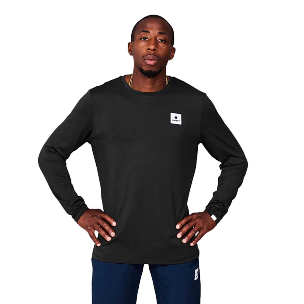 Men's Clean Pace Long Sleeve  - Black