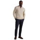 Men's Commuter 1/4 Zip Sweater - Bone