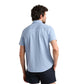 Men's Commuter Seersucker Short Sleeve Button Down - Light Blue