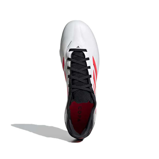 Men's Copa Pure III Pro FG Soccer Cleats - Cloud White/Lucid Red/Core Black - Regular (D)