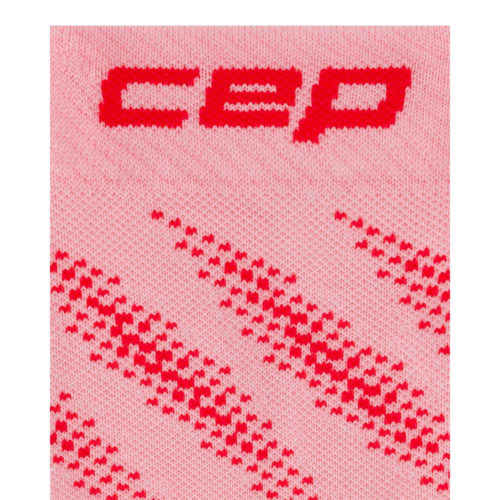 Core Run Compression Mid Cut Socks 5.0 Limited Edition Elliptic - Lime/Neon Coral