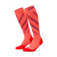 Men's Core Run Compression Tall Socks 5.0 Limited Edition Elliptic - Lime/Neon Coral