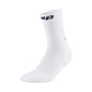 Core Run Compression Mid Cut Socks 5.0 - White