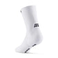 Core Run Compression Mid Cut Socks 5.0 - White