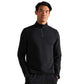 Men's Covert Rib 1/4 Zip - Black