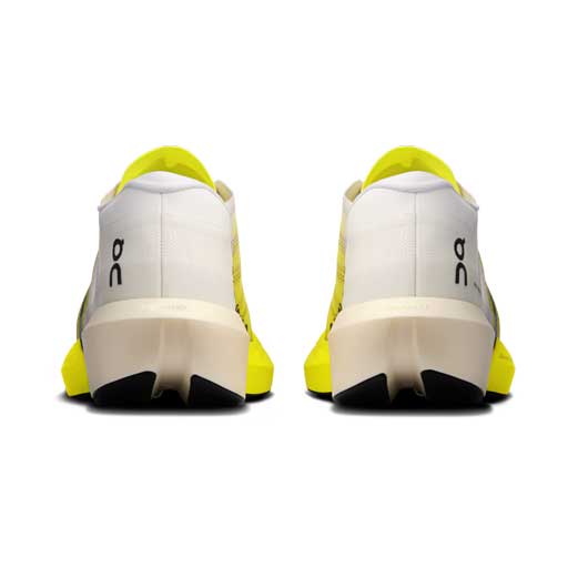 Men's Cloudboom Strike 2 Running Shoe - White/Lime - Regular (D)