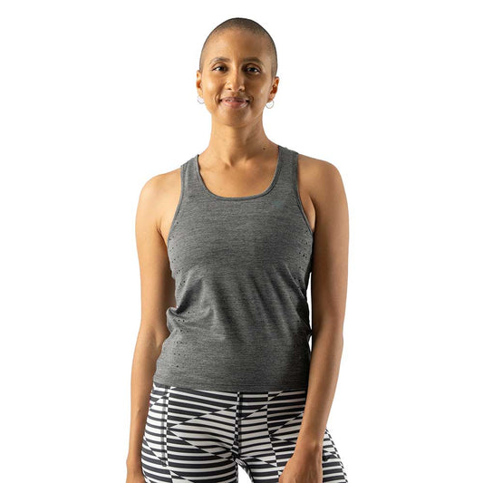 Women's Flow State Tank - Black Charcoal