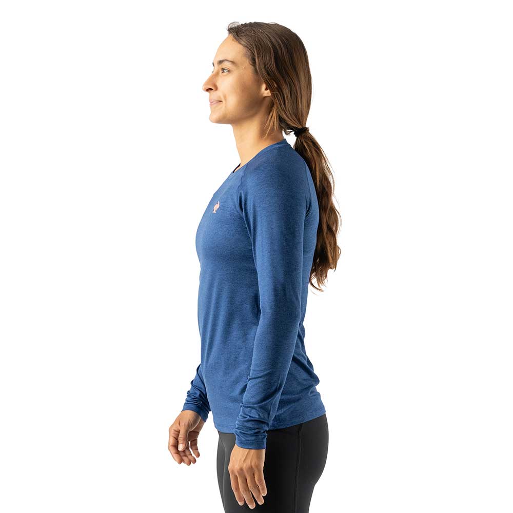 Women's EZ Tee Long Sleeve - True Navy