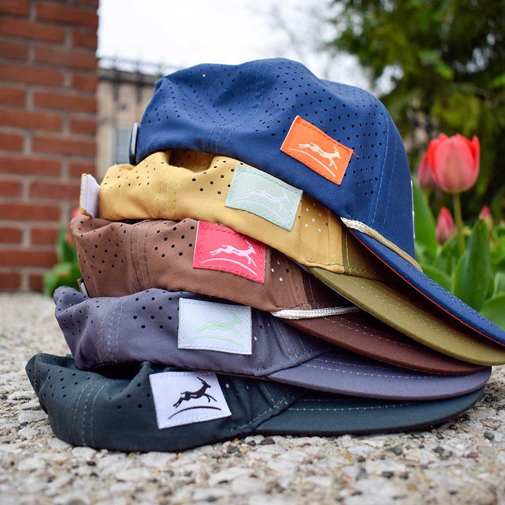 Tulip Time Running Trucker - Olive