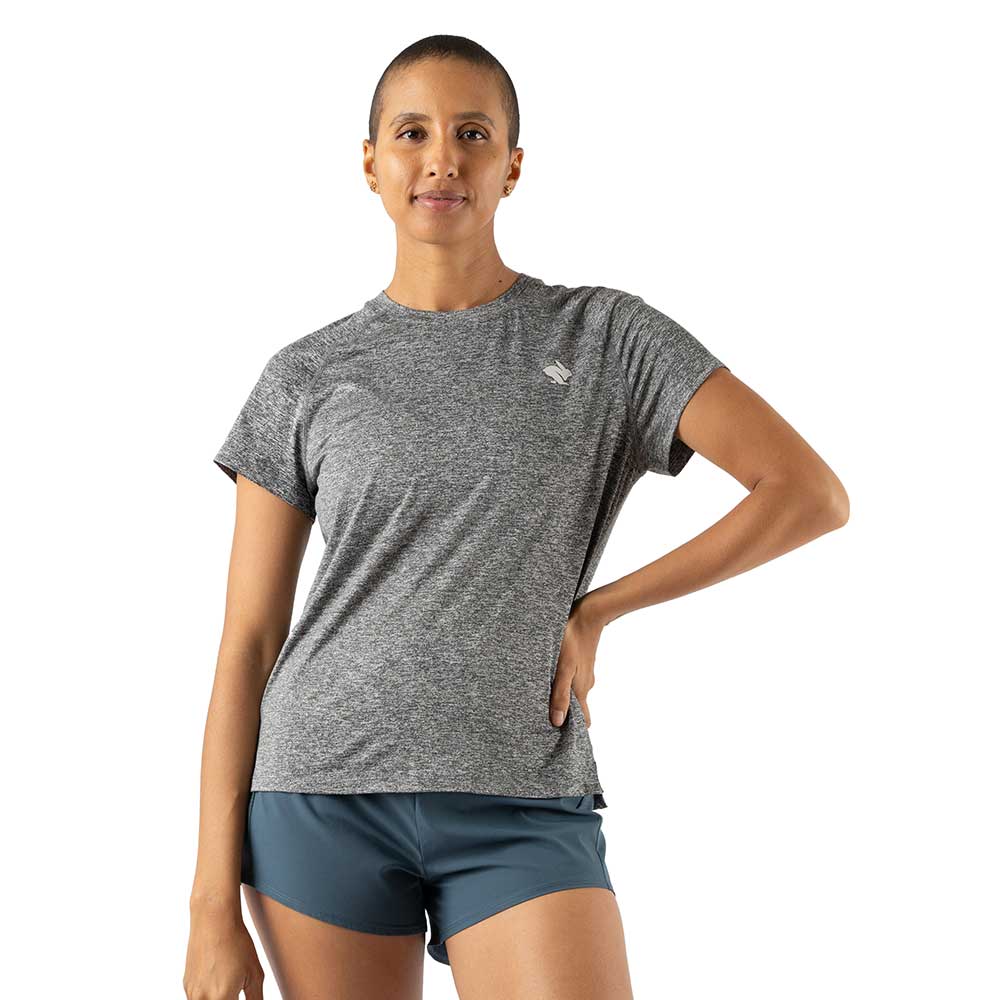 Women's EZ Tee Short Sleeve - Black Charcoal