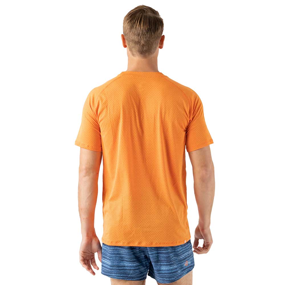 Men's EZ Tee Perf SS Top - Vibrant Orange