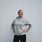 Run With Pride 2025 Poly Cotton Hoodie - Heather Gray