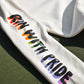 Run With Pride 2025 Poly Cotton Crew - Natural