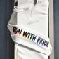Run With Pride 2025 Poly Cotton Crew - Natural