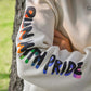 Run With Pride 2025 Poly Cotton Crew - Natural